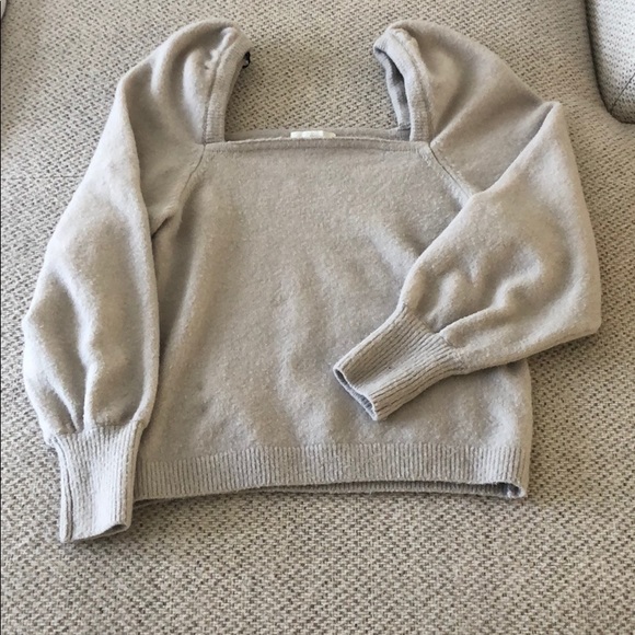 Square Neck Sweater - Picture 1 of 3